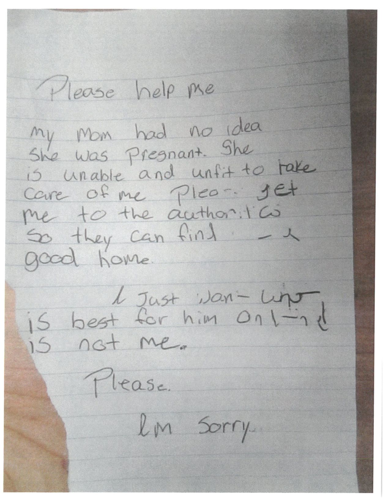 Airport note-